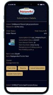 Rajnigandha Shopping App android App screenshot 2